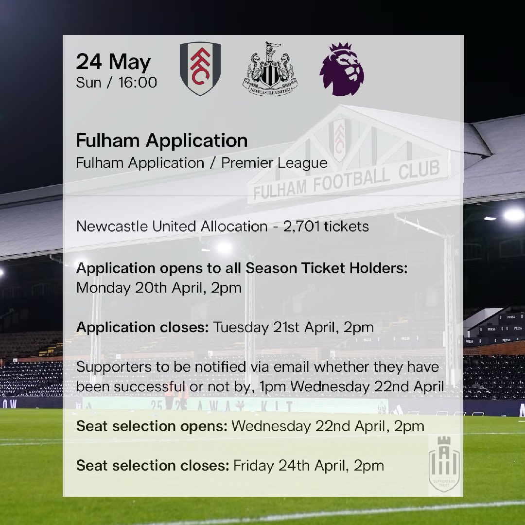 Newcastle United Supporters Trust tweet media