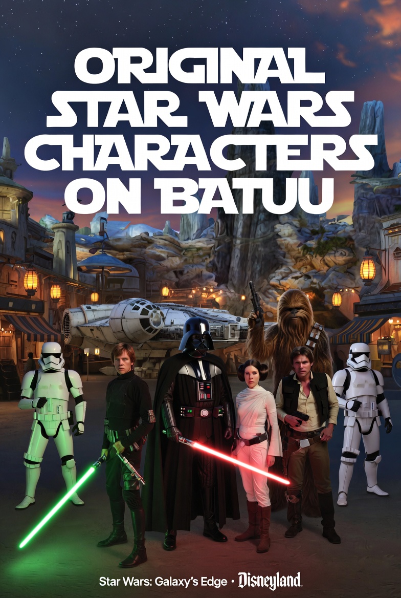 mouseEXP's tweet photo. 🌟 May the Force be with you... the original Star Wars legends are finally coming to Batuu!
Big news from Star Wars: Galaxy's Edge at Disneyland! Starting 4/29/2026, the land is expanding its timeline to welcome iconic characters from the original trilogy. https://t.co/XxSU4YmlRf