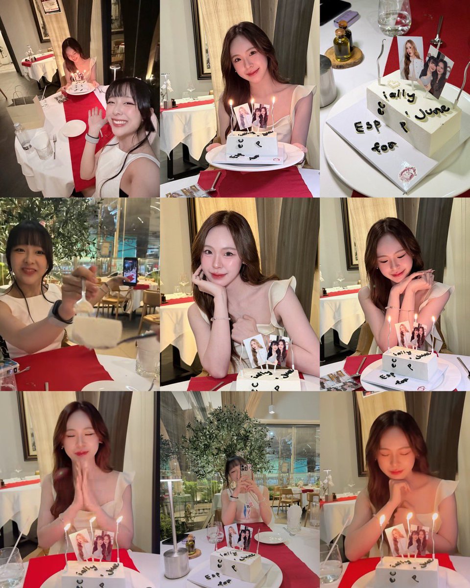 หวานสุด ๆ “จูน” ควงคู่ “มิวนิค” #JuneMewnich ฉลองวันเกิดครบรอบ 26 ปี พร้อมแคปชั่นชวนเขิน “Happy B-Da(te) to me” 🎂❤️ #26thWithCutieJune
.
บรรยากาศการฉลองวันเกิดครบรอบ 26 ปีที่ผ่านมาของ “จูน วรรณวิมล” #JuneWanwimol ทำเอาแฟนคลับชาวด้อมจูนมิวนิคเติมหวานไปตาม ๆ กัน