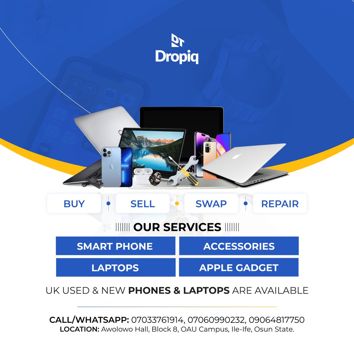 TheSalmanSD's tweet photo. Part 1: Dropiq Technologies - Throwback to designs I created 4 years ago 📷📷

It’s amazing to see how far I’ve come—growth, consistency, and learning never stop 📷

#designlord #SD #TheSalmanSD #successdesign #DesignJourney #graphicdesign #nigeriancreative #NaijaCreatives https://t.co/74YrK2sdSz