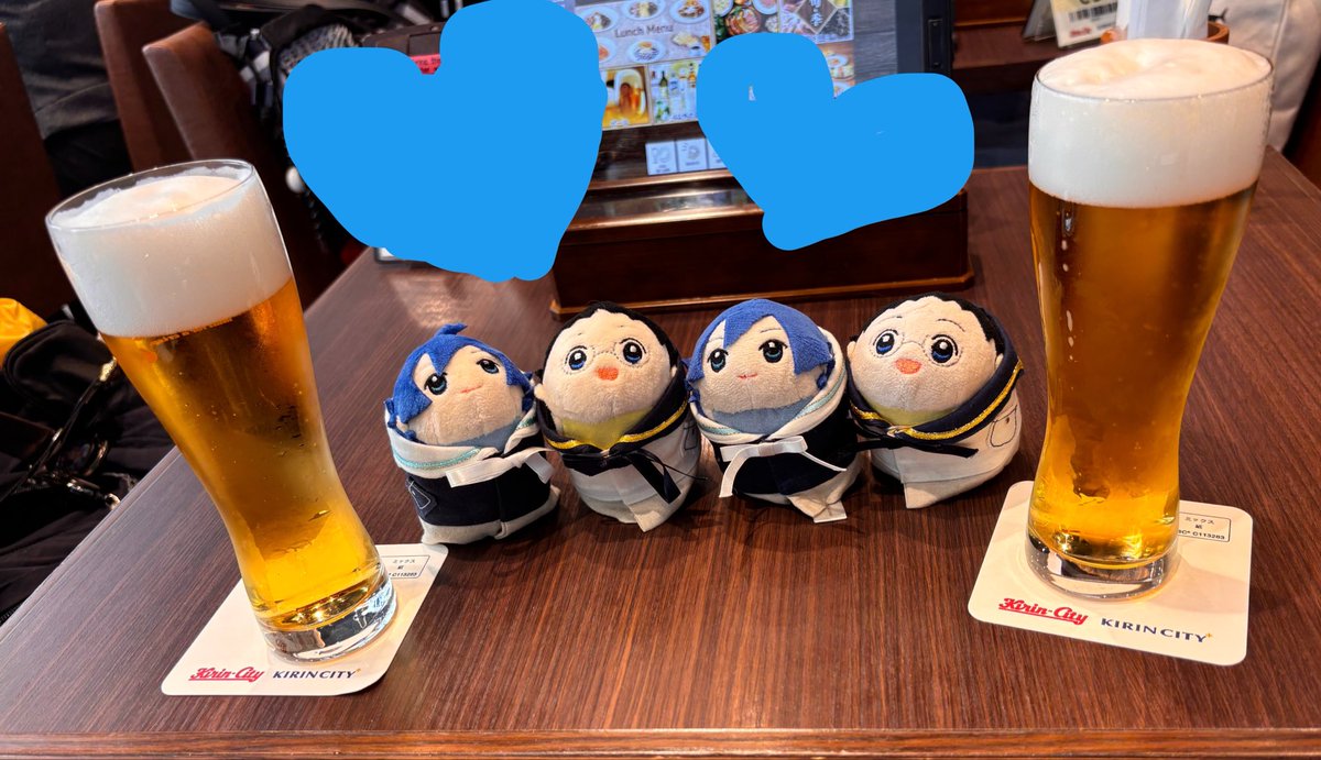 昨日はファンの集い😺✨✨に行ってきたよーー

ランチにちょっとビール🍻

もちもちは飲まないけど見るのは大好き

有明シアターのでっかいビジョンがあまりにクリアで驚いちゃった
クッキリはっきり😺😺

楽しかったねーー