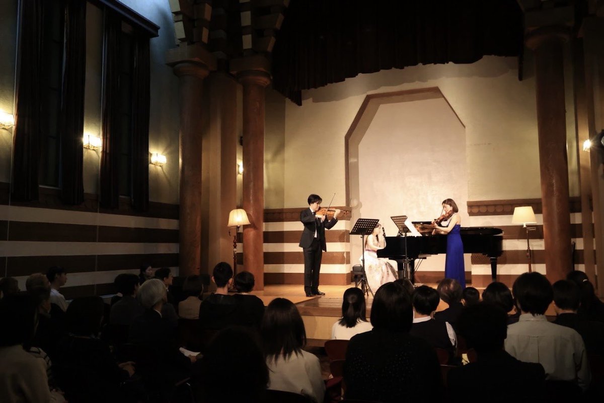 ryotaro_violin's tweet photo. 4/10クラファンによるクラシック演奏会を@okurayama_kinen にて開催させて頂きました。
主催者さまから今後シリーズ化するお話もいただきましたので、さらに充実した内容と演奏をお客さまにお届けしたいと思います！@artistincube https://t.co/37riIH9UAB