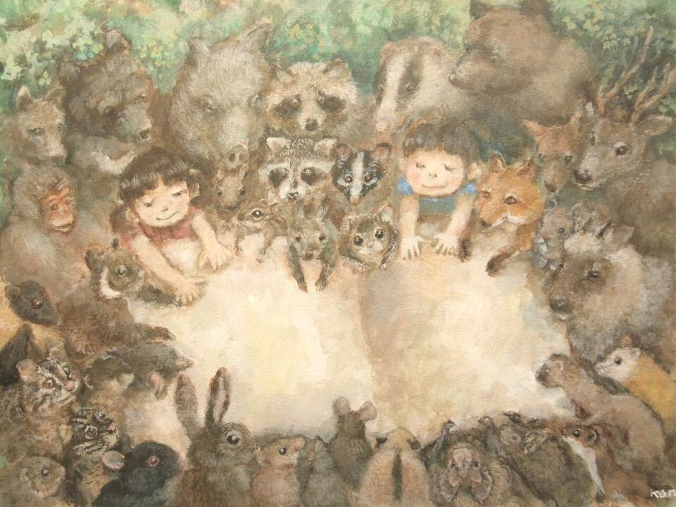 カイズケン(よたか堂）絵本「おこじょへのてがみ」 tweet media