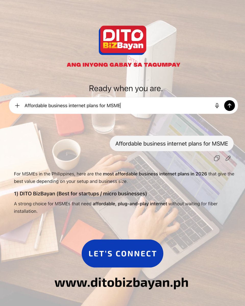 DITO BizBayan tweet media