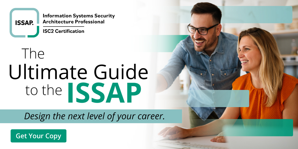 The Ultimate Guide to #ISSAP covers everything to know about the ultimate information security architect certification. See how the ISSAP can raise your game as a globally respected security leader.

Download the Ultimate Guide: ow.ly/85ZX50YMn1x

#CybersecurityLeadership