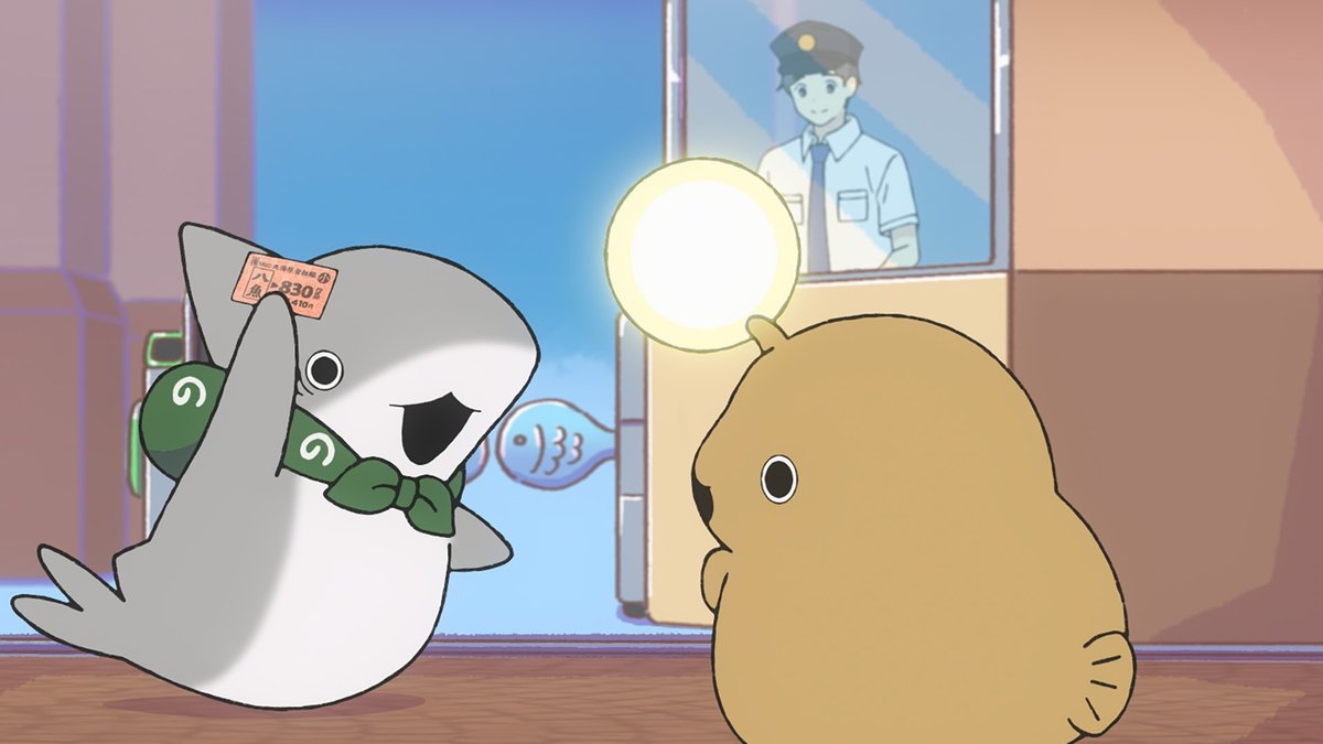 アニメ『#おでかけ子ザメ』シーズン2️⃣ ˋˏ🦈🐶第63話あらすじ公開