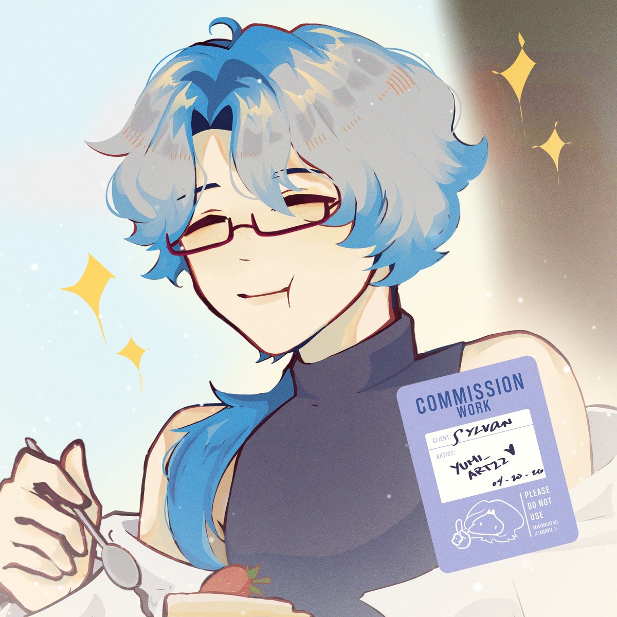 yumi_artzz's tweet image. VGen commission !! (headshot) 
#commission #vgen #icon