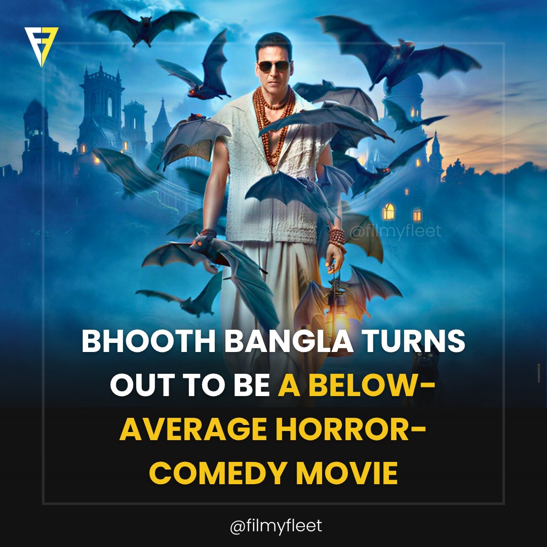 FilmyFleet's tweet photo. What feels more disappointing is that some scenes come across as disrespectful towards veteran actors like Asrani and Paresh Rawal, which feels unnecessary and uncomfortable to watch. 

#BhoothBangla #AkshayKumar https://t.co/5Ar7yGNo6w