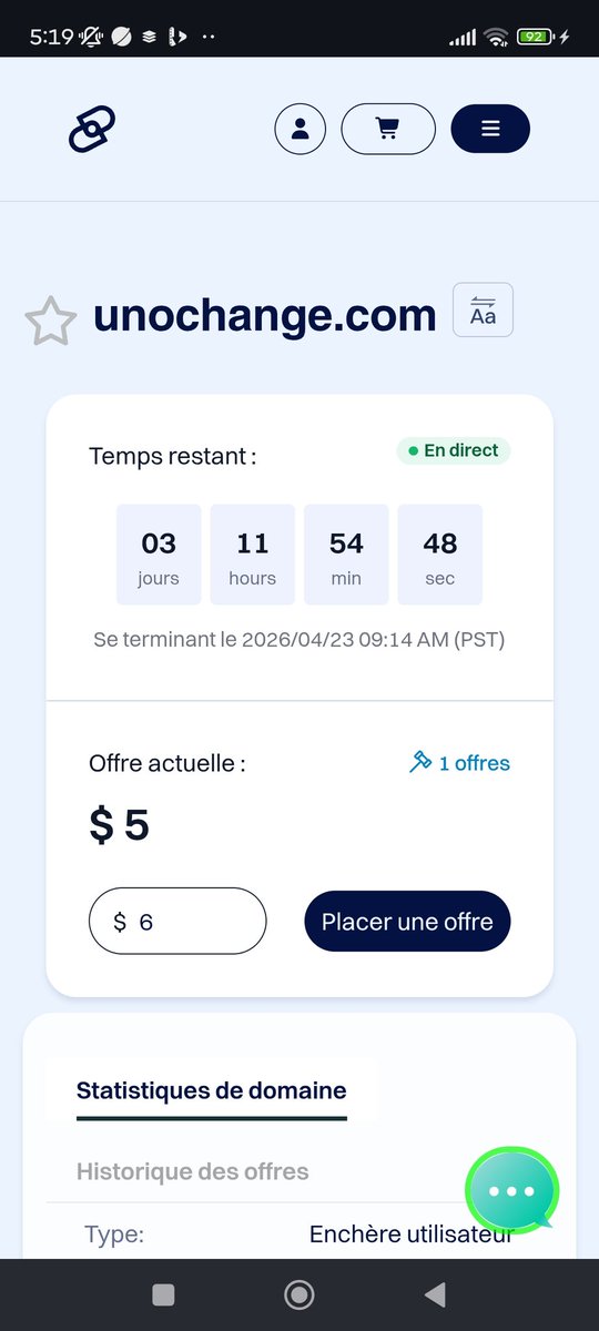 khalid45808145's tweet photo. Grab a number 1 brand  🚀
https://t.co/tgtjRlhQcq +online bundle is now live on @Dynadot  auction  ! 
Perfect for :
🟩 Crypto exchanges
🟩 Digital wallets 
🟩 Remittance apps 
Current bid only 5$  !! 💥

The link for the acution :  https://t.co/8P3FCYrYUz

#Web3‌‌ #Startup #bid https://t.co/hvDz6a2ZJz