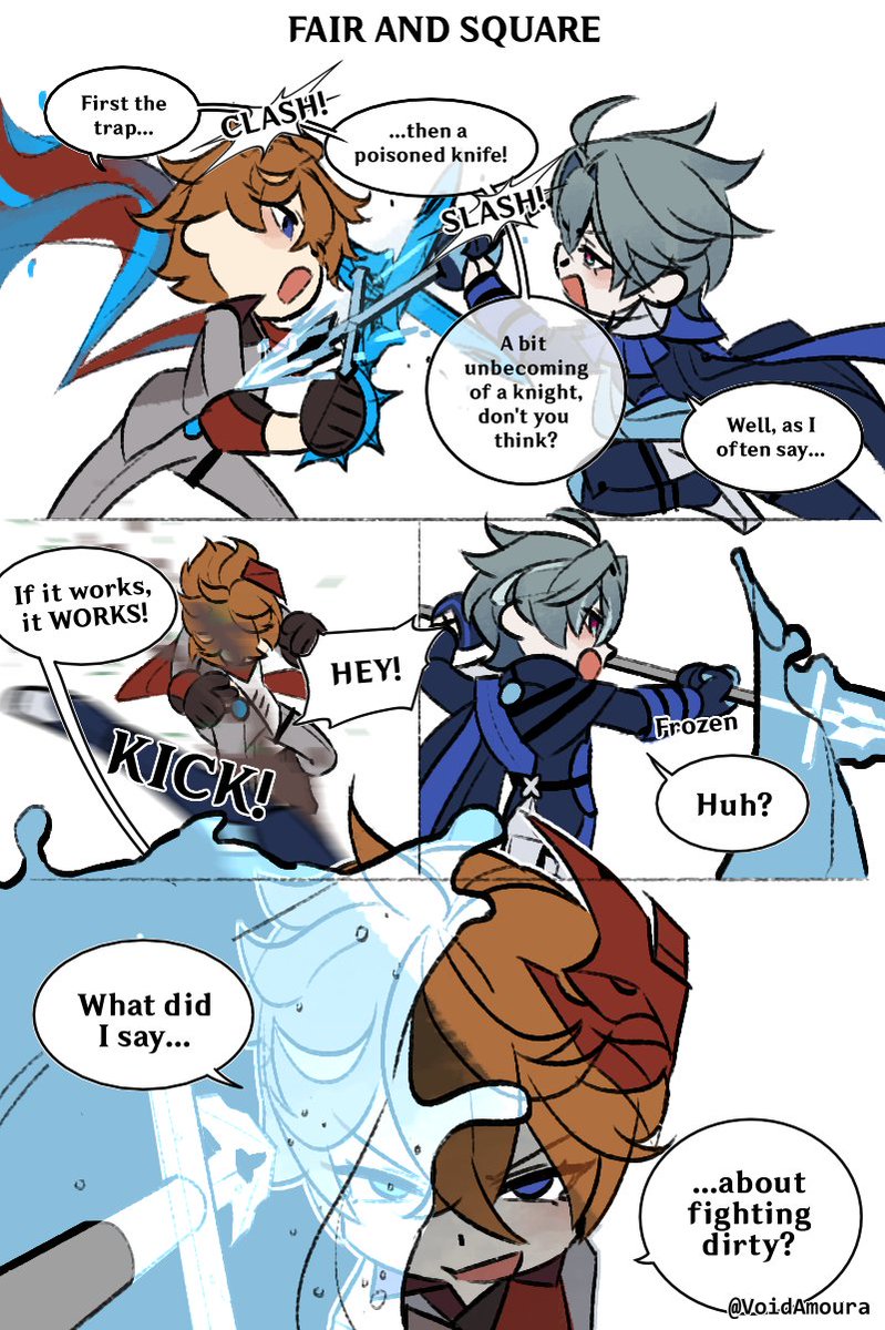 🐳💧/🐇🔪 Tartaglia vs. Lohen:
Know the Difference! 

#GenshinImpact #原神 #Chilohen