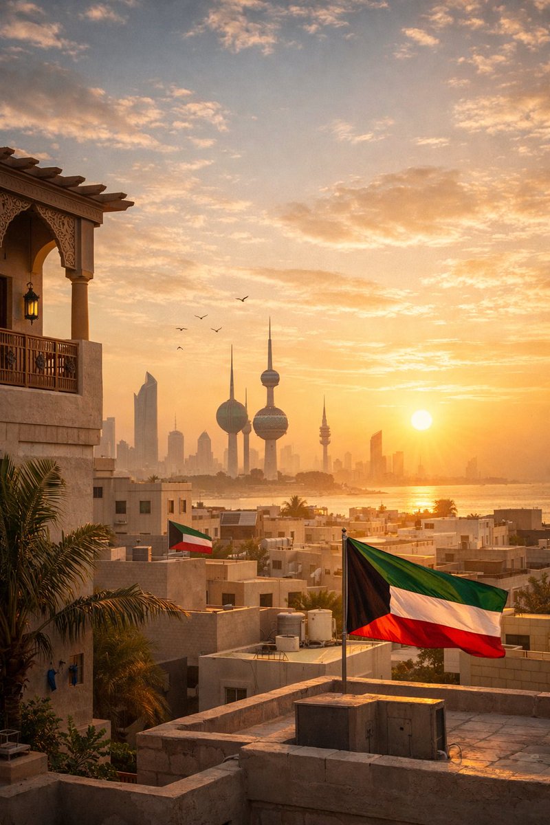 صباح الخير لكل بيت في الكويت العز 🇰🇼

صباح الطمأنينة اللي تسبق الأخبار

وصباح القلوب اللي ما تهتز…

لأن وراها وطن ثابت 🤍✨

#صباح_الخير #الكويت #الكويت_بخير #آلكويت_الان #الكويت #ترند