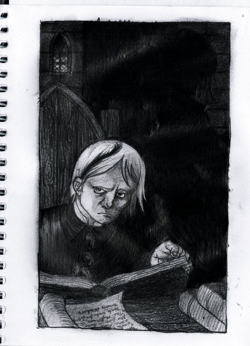 Drawing every POV character in the A Song of Ice and Fire novels. Here's Tyrion Lannister