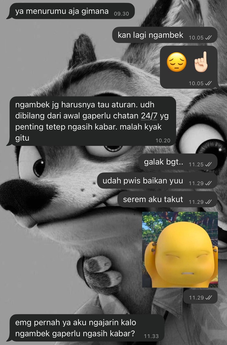 rooawrr's tweet photo. ga dikasih space buat ngambek njirrtt☝🏻 https://t.co/OU1Qh1SQDO