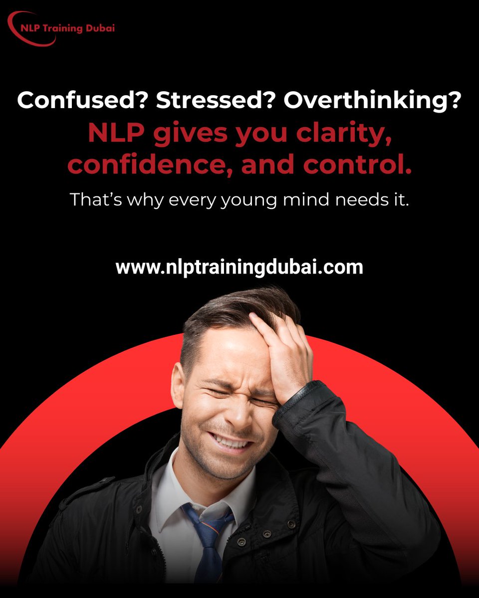 DubaiNLP's tweet photo. Confused. Stressed. Overthinking.
Sound familiar?
NLP helps you:
* Gain clarity in decision-making
* Build unshakable confidence
* Take control of your emotions and mindset
Start your journey with NLP Training Dubai.

📞 +971 4 8525752
🌐 https://t.co/knRLu3EpUq

#Nlp #dubai https://t.co/bNjJXvYaWx