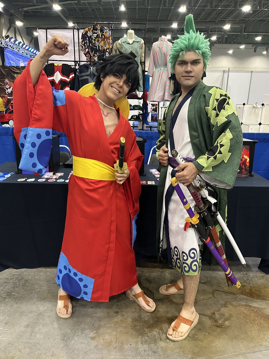 Luffy &amp; Zoro

Inst. drakion.cosplay &amp; coszai_a

#Cosplay
#Luffy
#Zoro
#OnePiece
#WanoKuni