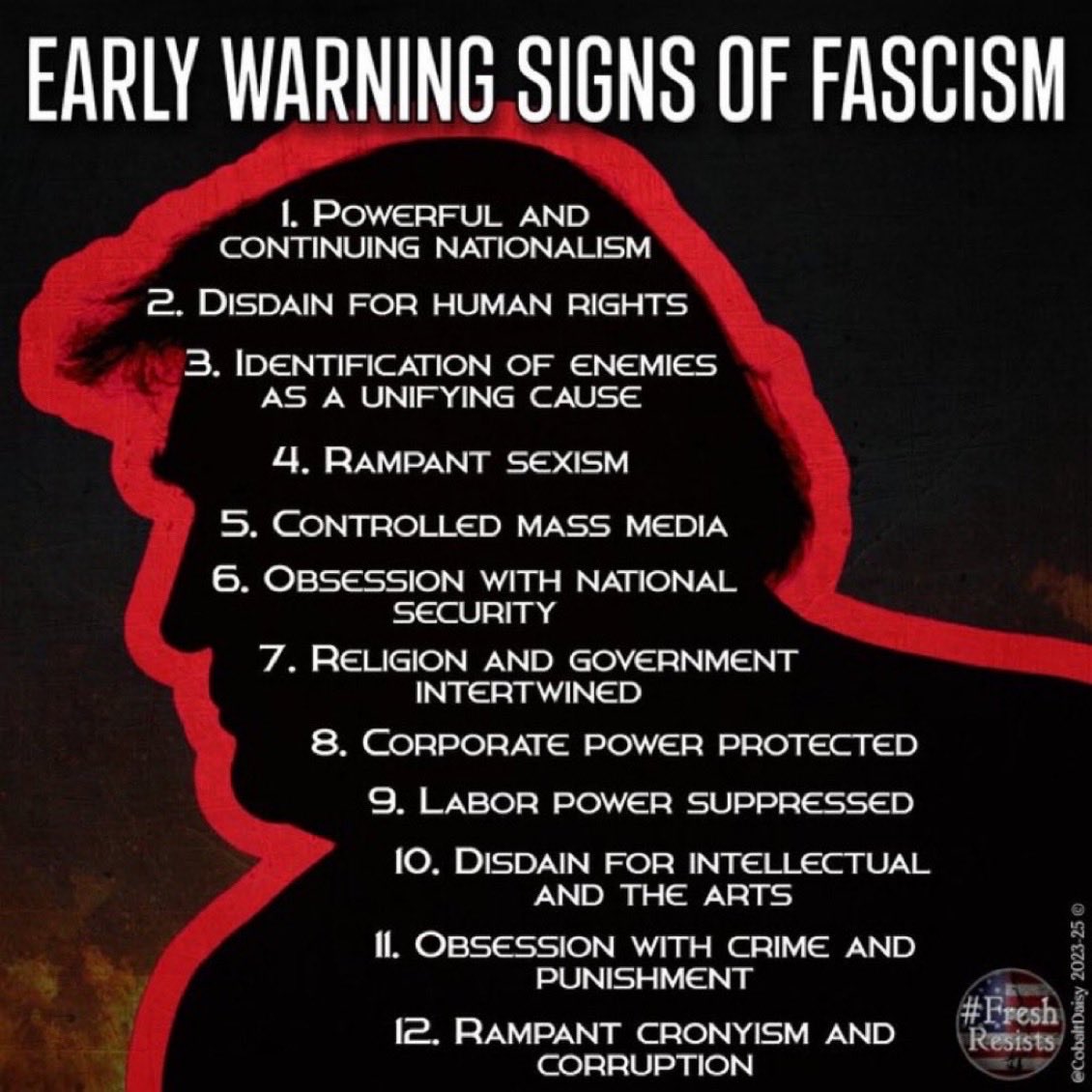 CaraMia200's tweet image. Same Joan. As #USA’s fascism grew like a malignancy,revisited #Orwell’s texts to make notes of societal break-down. Vanished language &amp;amp; memory holes,created by complicit propaganda.
#ClimateChange wiped from govt sites.Historical revisions &amp;amp; censorship👇🏼advanced in #USA. #Fascism