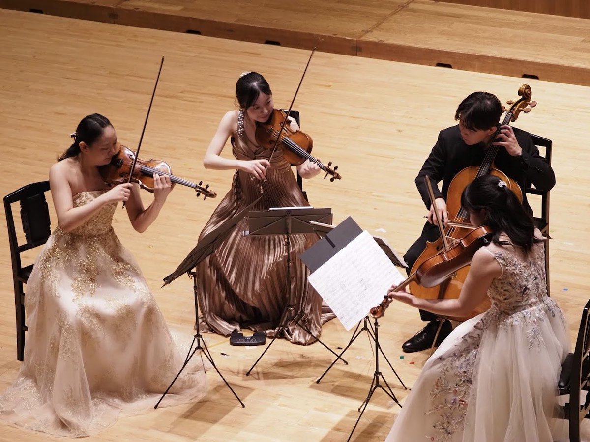 2026年4月14日(火)の室内楽演奏会ではベートーヴェンの弦楽四重奏曲第6番を演奏いたしました！！