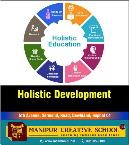 🌱 Holistic Learning @ Manipur Creative School

Beyond books - we nurture minds, build character &amp; shape future leaders. 📚✨

✔️ Academics
✔️ Emotional &amp; Social Skills
✔️ Critical Thinking
✔️ Hands-on Learning
✔️ Values &amp; Discipline

📍 Imphal
📞 7628053100

#HolisticEducation