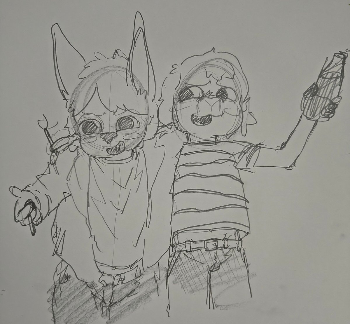 ThatOneXArtist's tweet image. A drawing for one of my best friends @LucenaLeaxis, eres genial amigo.
.
.
.
.
.
#art #bestfriend