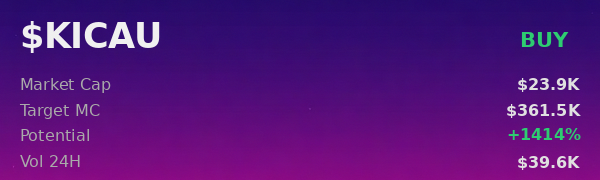 Meledeee1's tweet image. @iScanLive on GqfH94prwfx5xSPXLqGTPEcUn94G2Zm65s2Xh2khpump: $KICAU growth to $361.5K no problem, buy  

 #Solana #Memecoin #Crypto #Degen #PumpFun #AlphaCalls #SolanaMemeCoin