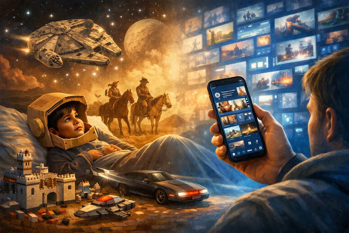 slightlyfamous's tweet photo. When We Had to Imagine Our Worlds 

https://t.co/Oddzpq7dV1 https://t.co/0KGOeG5DJX