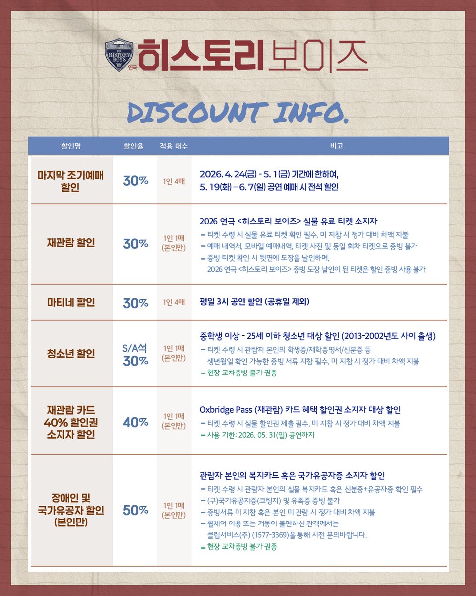 연극 히스토리보이즈 tweet media