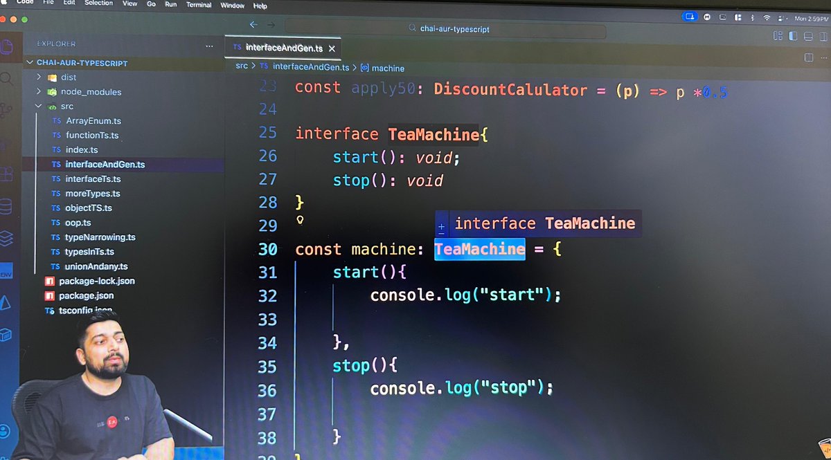 richa948's tweet image. Day 1 of my 2nd 100 Days of Code 🚀
-Getters &amp;amp; Setters
-Abstract Classes
-Composition
-Interfaces
-Generics
-Index Signatures
No excuses this time. Just consistency.
Starting stronger this time. Let’s go 💻🔥
#100DaysOfCode #TypeScript #DevJourney