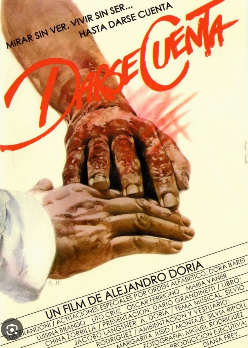 De Brandoni, mi pelicula favorita siempre fue "Darse Cuenta". 
Un actor hermoso.