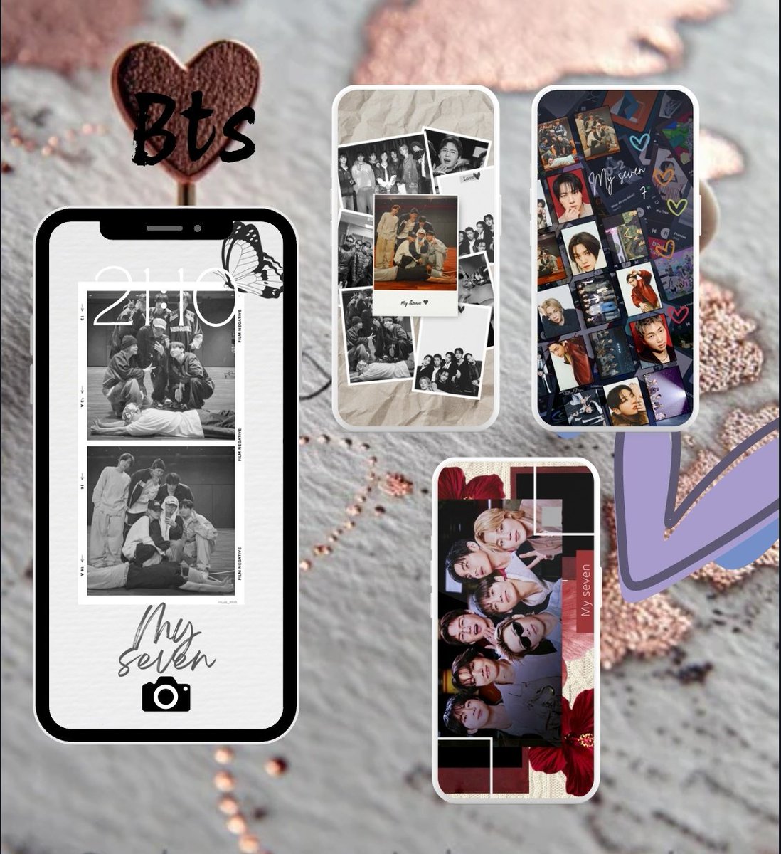 ⋆.𐙚 ̊BTS ⋆.𐙚 ̊

─ 𝘞𝘈𝘓𝘓𝘗𝘈𝘗𝘌𝘙 | CREACIÓN

√ retuit si te gusta 
⊘ recortar la marca de agua