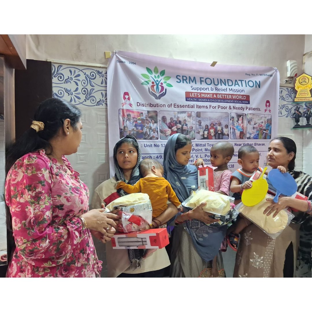 srmfoundation04's tweet image. Supporting little warriors with care &amp;amp; hope. 🎗️

On 16 April 2026, SRM Foundation (Seva Squad) distributed essentials &amp;amp; gifts to children battling cancer.

🌐 srmfoundation.info

#SRMFoundation #CancerCare #SevaSquad #Hope