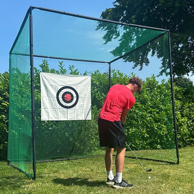 Newitts's tweet image. Practice like a pro at home! ⛳
Elders Elite Golf Cage: strong steel frame, tough netting, 1.5m target, quick setup.
Level up your swing—check it out!
buff.ly/cj4JQ6p 
#GolfLife