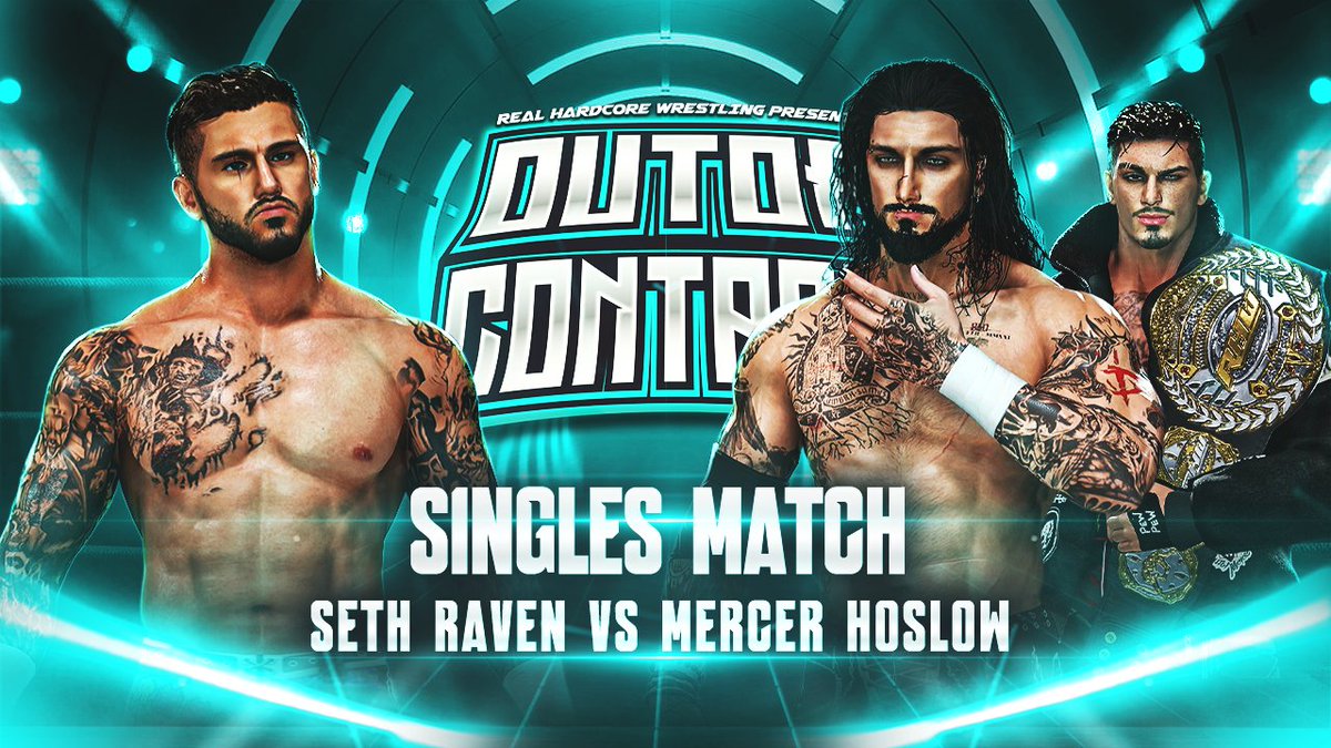 RHW_official's tweet photo. OUT OF CONTROL: SEATTLE IS SHAPING UP TO BE HUGE

@Ultimo_CAW is in action as Selene unleashes the Demon King, @MasonFatal, upon the RHW Universe.

@SillChance vs @TheeGlowStruck — if Mike wins, he’s added to the Universal Championship match at HardcoreMania.

The #1 contender for the Undisputed World Championship, @RealSeth_Raven, is in action against KSF member Mercer Hoslow.

HARDCOREMANIA MAIN EVENT IMPLICATIONS

Who will challenge Trixie for the Women’s World Championship?

@BrinaStorey or Amber Yung?

#RHW #OutOfControl #HardcoreMania #Wrestling #Seattle