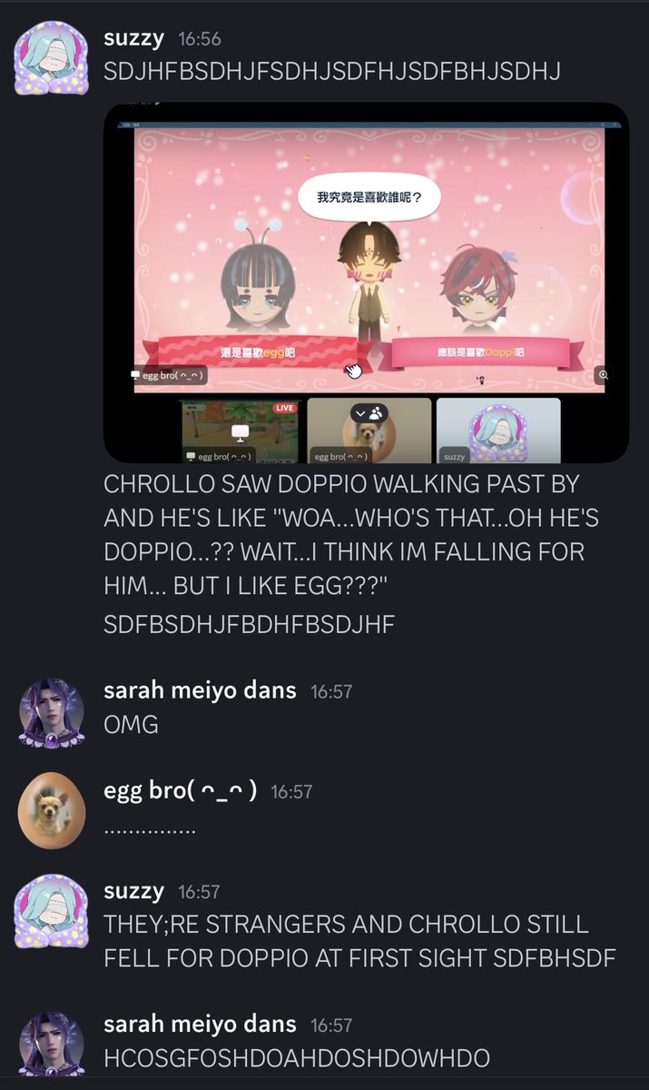 i just thought of this at work and now i can't stop giggling like an idiot oh my bro