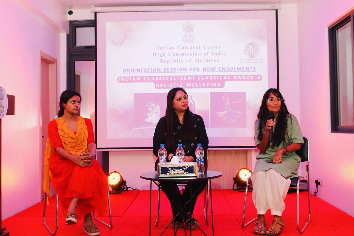 iccr_maldives's tweet image. ICC Orientation Day | 13 April 2026
Welcoming new students with a focus on discipline, respect, and excellence- marking the start of a meaningful learning journey.

#ICC #ICCR

@iccr_hq 
@HCIMaldives 
@MEAIndia