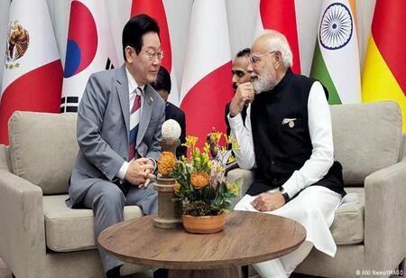 CEO__Insights's tweet image. PM Modi to Hold Talks with South Korean President Lee Jae

Read More: lnkd.in/gETwBAH6

@narendramodi , Prime Minister of India
@Jaemyung_Lee, South Korean President 

#strategicandeconomicties #emergingtechnologies #culturalinteractions #tradeagreement