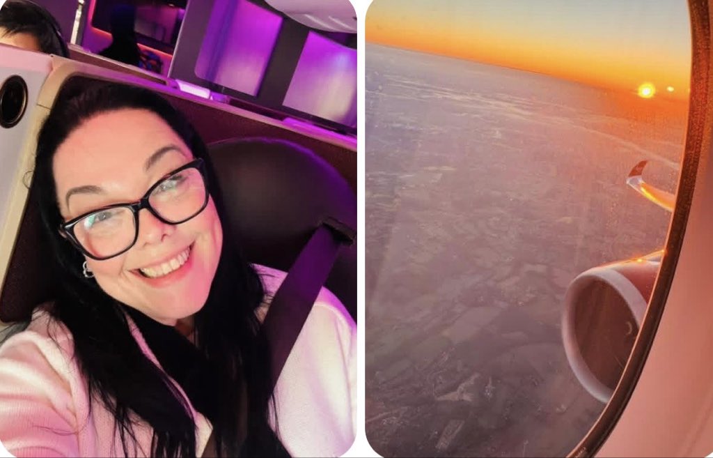 Reallisariley's tweet image. 😴😴Night night New York 🗽🗽Good Morning London 🇬🇧🇬🇧 want to massively thank all the beautiful @VirginAtlantic staff for always looking after us. It’s good to be home 💛💛 #holiday #home #virginatlantic #fyp #plane ✈️✈️