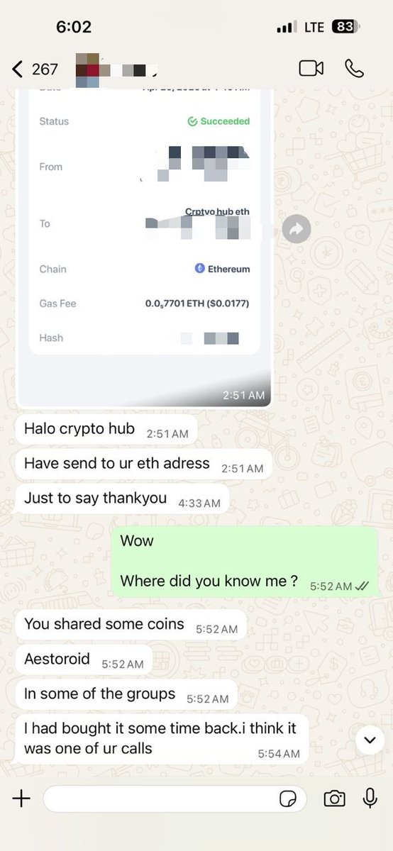 CryptoCall86732's tweet photo. I honestly never know some People but for the fact that they came to show some levels of appreciation, I’m deeply surprised . 

And I’m happy that asteroid blessed them. 

It shows that they believe and they are following https://t.co/9VqWXMM7mU