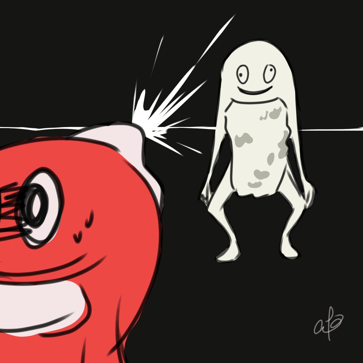 ｽｼ……??
#線1本でもいいから何か描く #シャリタツ #ずーしーほっきー