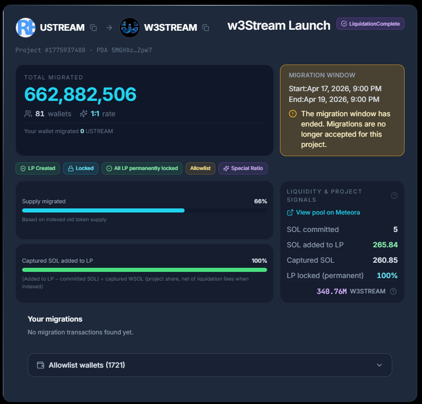 w3Stream tweet media