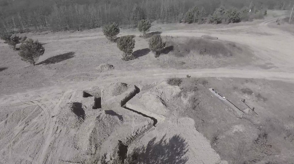 Trench Command Center New trenches and dugouts were build in Military Academy and Training ...