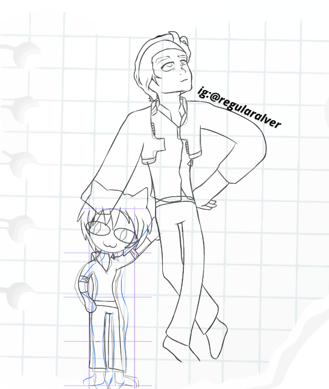 RegularAlver's tweet image. Boceto #1 Foto de perfil. #newuser #newperfil #newusuario #español #art #dibujo #latinoamerica