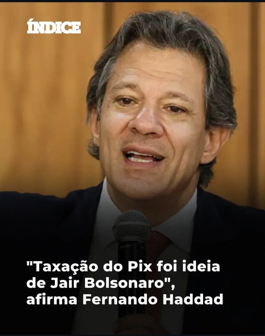 Qualquer dia ele vai dizer que a culpa dele ter mudado a velocidade da marginal tbm foi do Bolsonaro