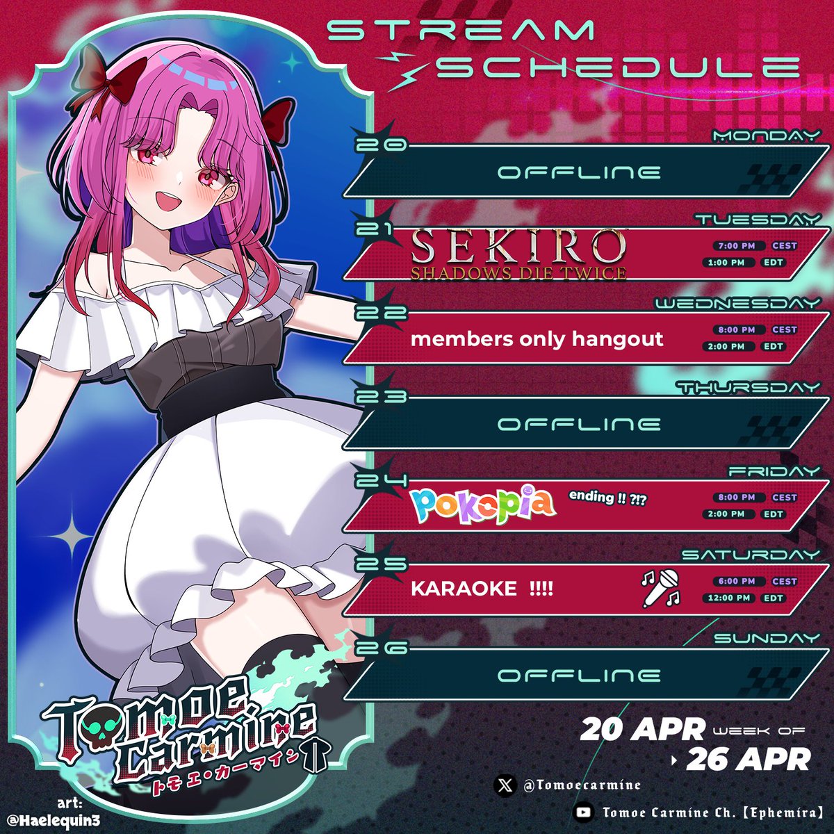 Tomoe Carmine 🎀☠️トモエ・カーマイン tweet media