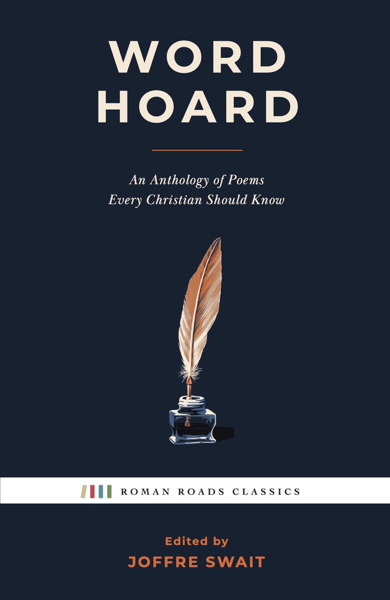 It won't render well here, so go to the website, but I'm loving the contents of this new anthology of poems that every Christian should know, compiled, edited, and introduced by <a href="/JoffreSwait/">Joffre Swait</a>. 

Learn more: romanroadspress.com/store/wordhooa…

15th Century &amp; Earlier
Robert Mannying