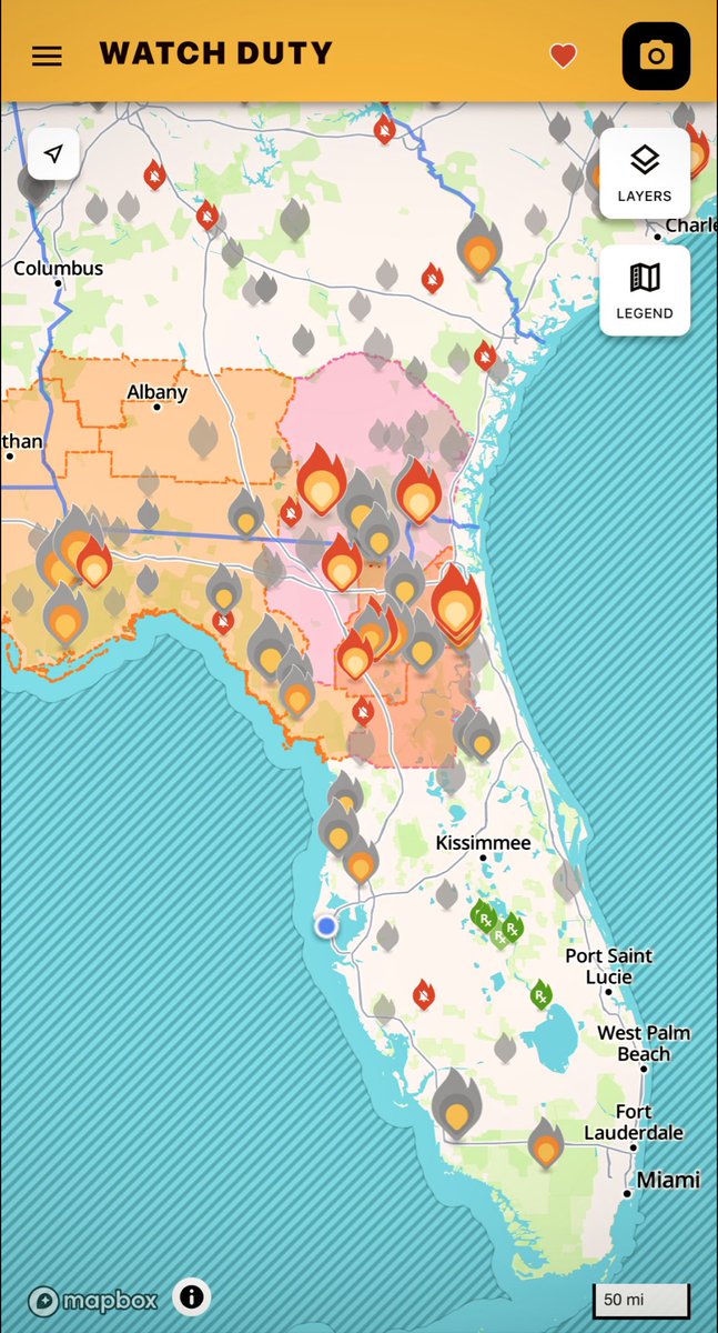 tonycfa's tweet image. Yikes!! 😬🔥😬
#Florida #FLwx @bn9weather 
@NWSTampaBay #Drought