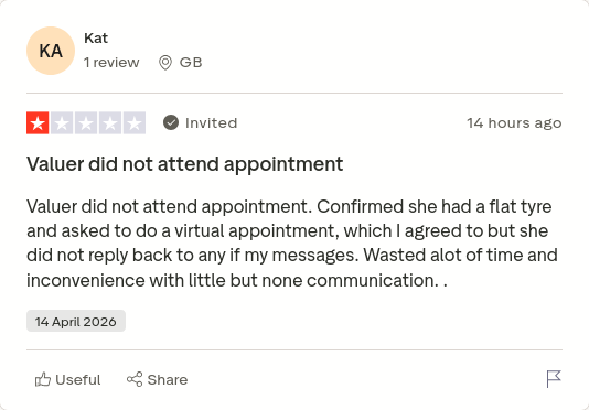 or_rhea's tweet image. Kat gave Purplebricks 1 star via @Trustpilot trstp.lt/PZsa2rWt0j #CONmisery #NoBull #ownit