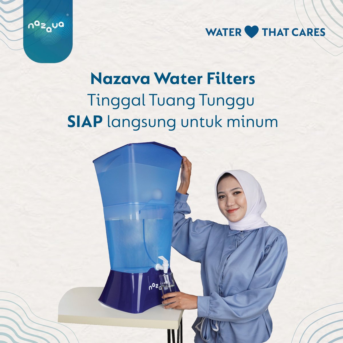 Awali harimu dengan minum dari filter air minum Nazava. Dapatkan filter air minum Nazava disini:
nazava.com/tw_murni

#filterair #saringanair #penjernihair #airminum #dispenserair #nazavawater #alatrumahtangga #teknologi