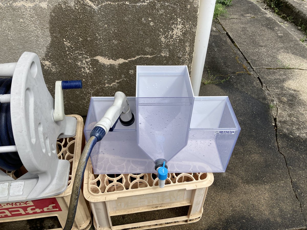 シュリンプ孵化器一旦綺麗に！道具はきちんとメンテナンスしないと、ひょんなところからトラブルなんてこともあるからな^_^
#京都 #福知山 #金魚 #らんちゅう #スローライフ #古民家 #金魚屋 #観賞魚 #アクアリウム #京都丹波らんちゅう園 #京都の金魚屋