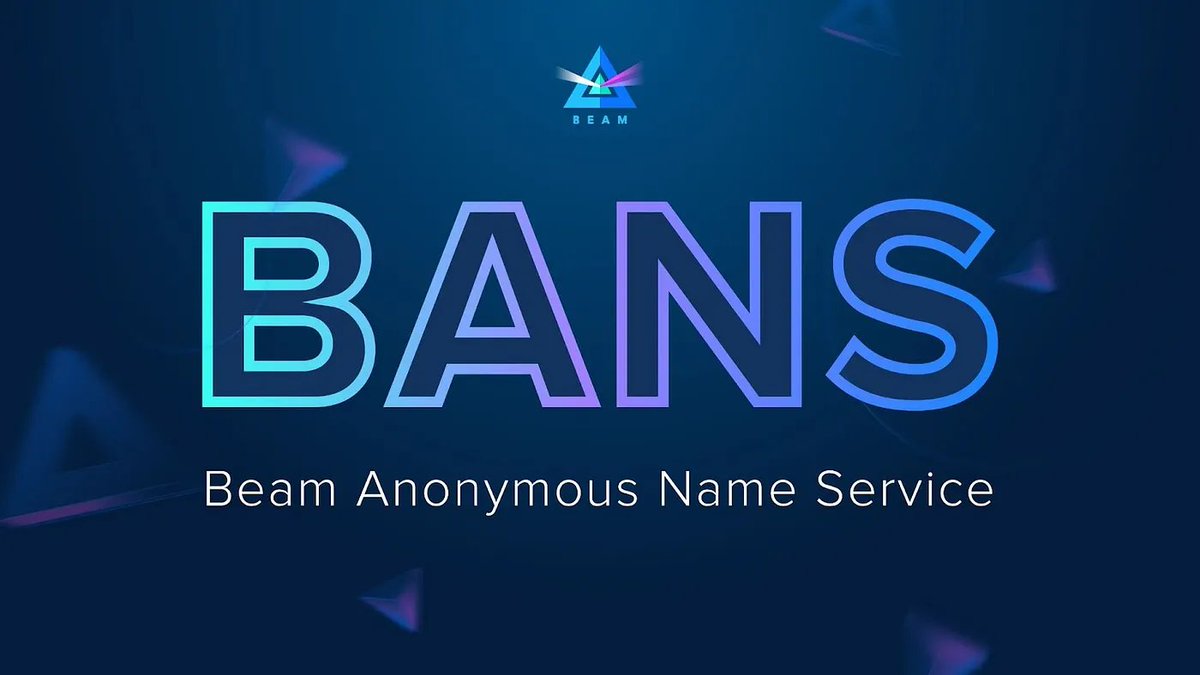 beamprivacy's tweet photo. 📢Beam Anonymous Naming Service (BANS) Update:  

The next BANS release will include a fix that makes it possible to purchase previously expired BANS domains again.

The update will go live on May 30th 12:00UTC.

Check if you have any expired domains and extend them if needed. https://t.co/79Bxi7X9S9