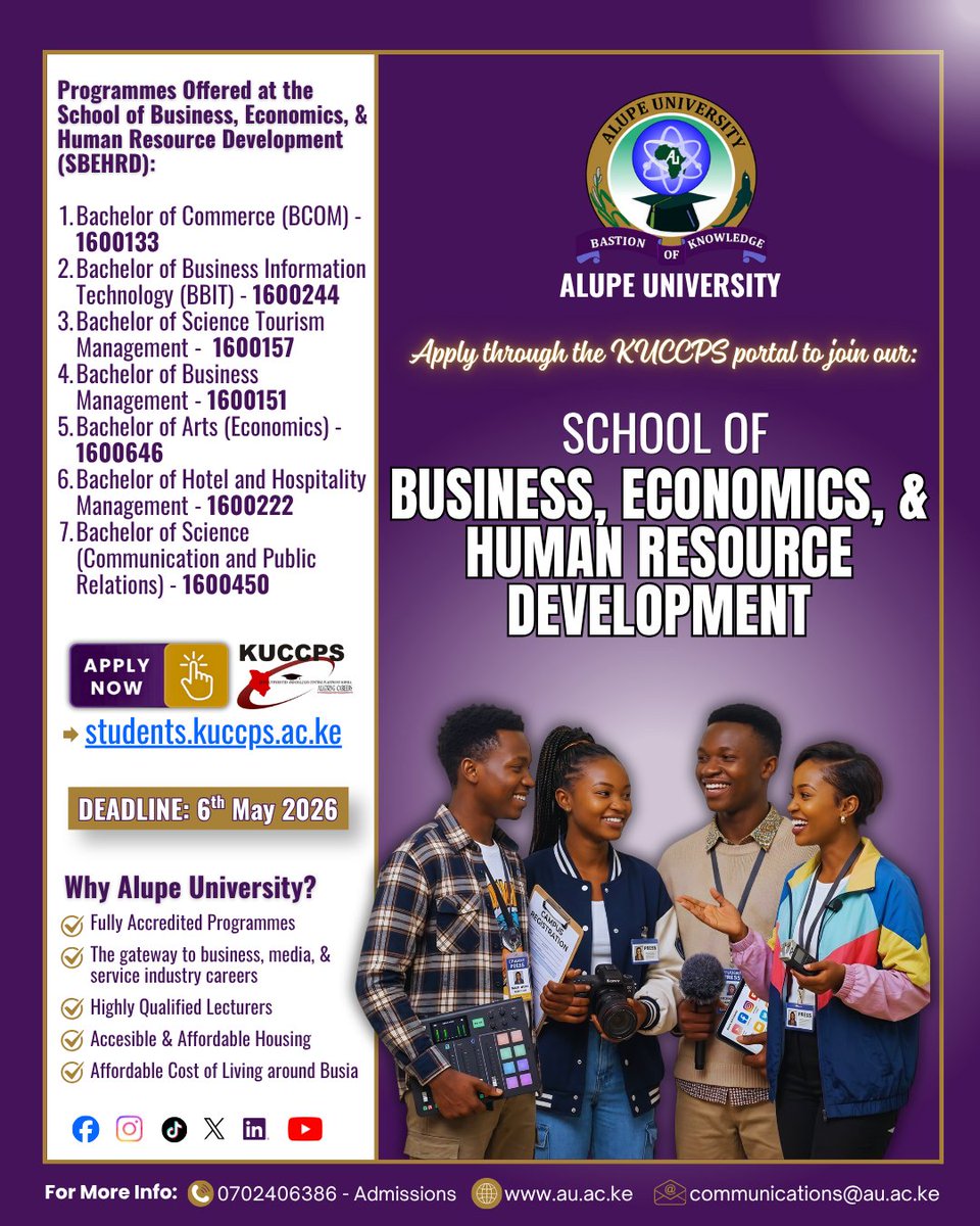 Alupe University tweet media